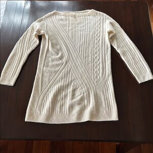 Nordstrom Collection Long Sleeve Sweater Dress 100% Cashmere | Size M